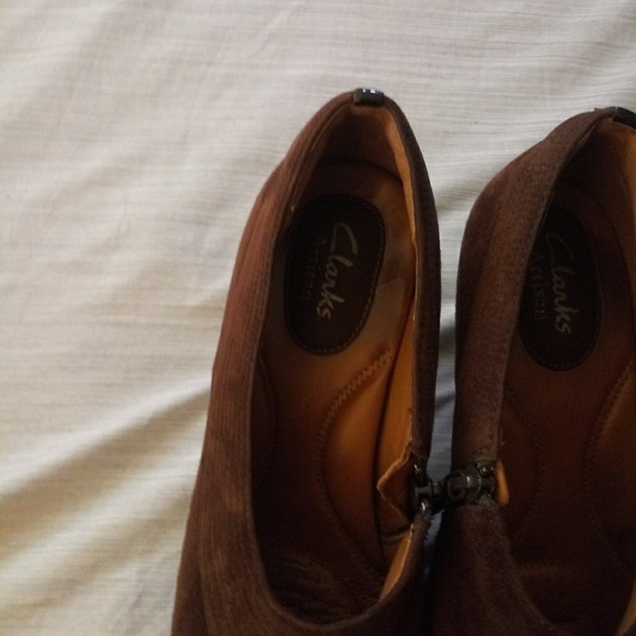 Very nice brown Clark heels - Picture 2 of 5